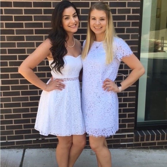 Lilly Pulitzer white strapless dress size S - Picture 6 of 6